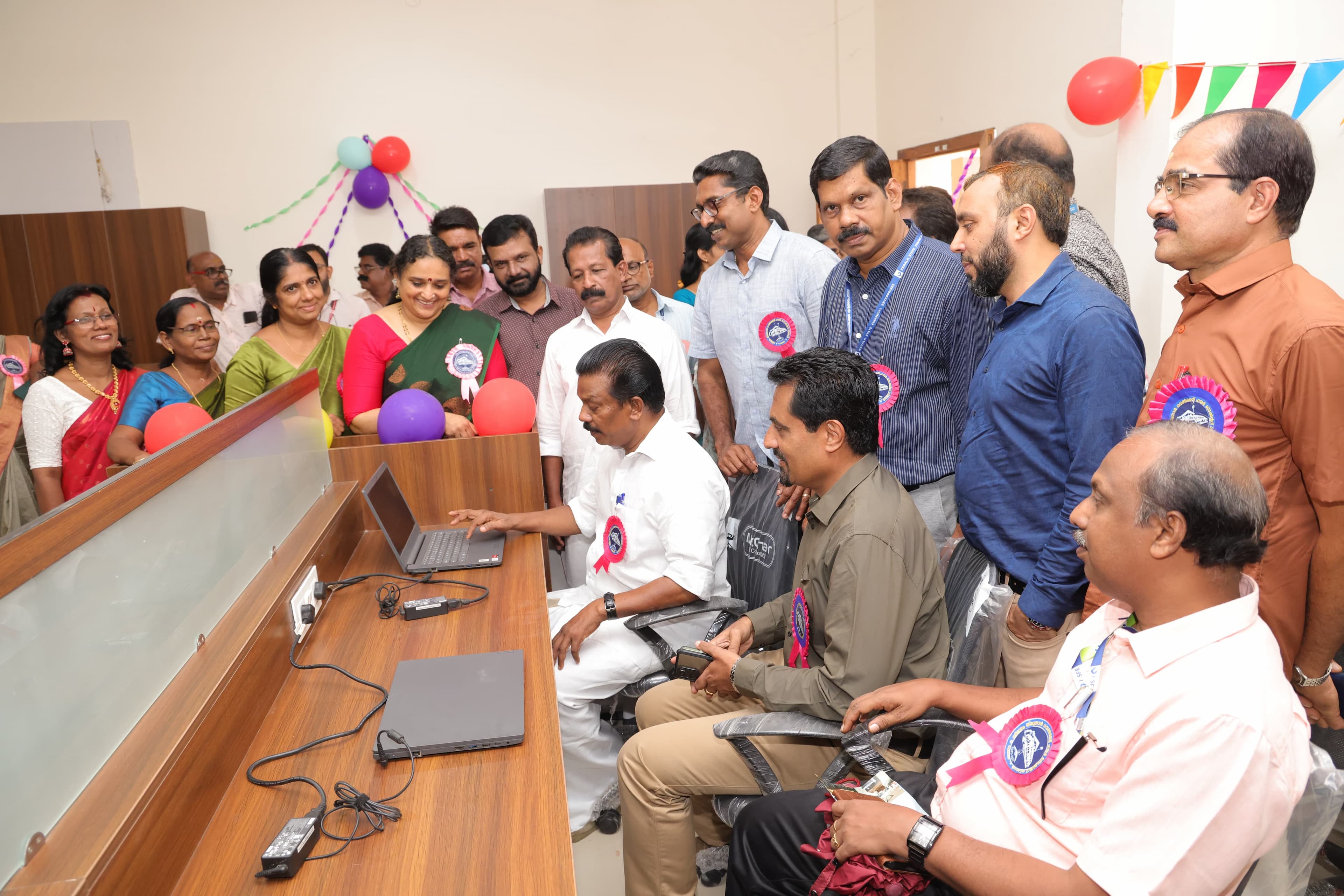 Computer Lab at Chelakkara SMTGHS School